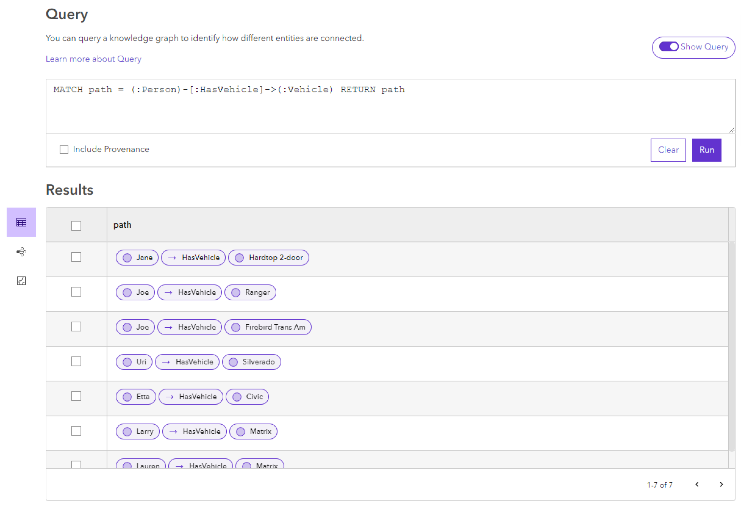 Paths contain all parts of the match pattern. Paths contain all parts of the match pattern.
